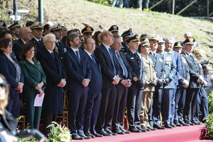 75 anni fa l'eccidio delle Fosse Ardeatine: la commemorazione 4