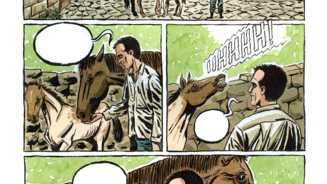 Giovanni Lindo Ferretti sale in groppa al fumetto