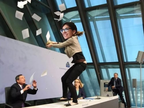 La vignetta del compagno della Dadone su Draghi: ecco cosa ha fatto