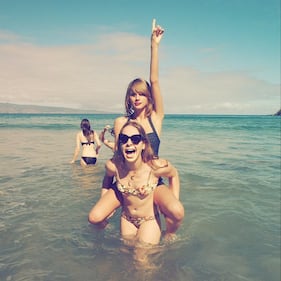 Taylor Swift: in vacanza con le sorelle Haim 5