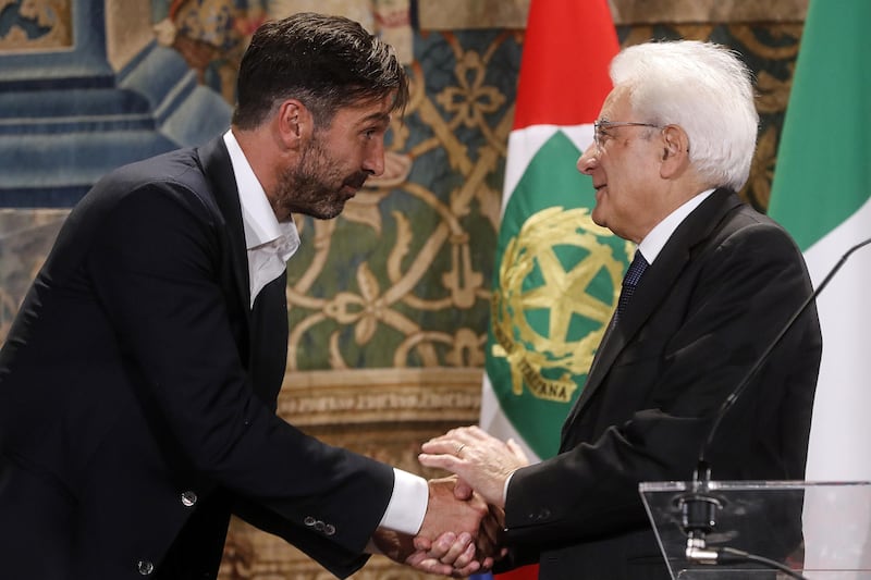 Buffon Mattarella 2018
