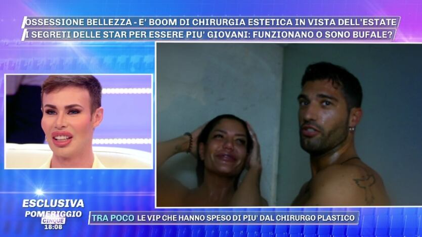 Michael Terlizzi e la Spa hot con un'amica, ma lui assicura: "Sono single"
