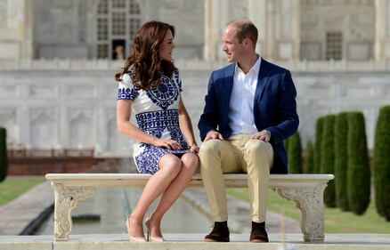 Kate al Taj Mahal: come la principessa Diana 7