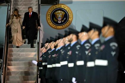 Trump a corte di Re Carlo III 11