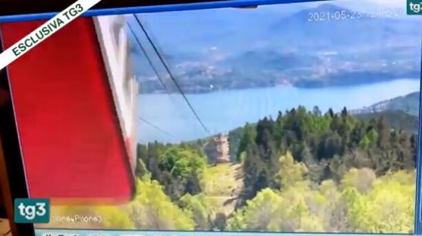 Il Tg3 pubblica il video del crollo della funivia. Bufera in Rai