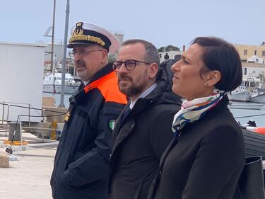 Sara Kelany e Francesco Filini in missione a Lampedusa 4