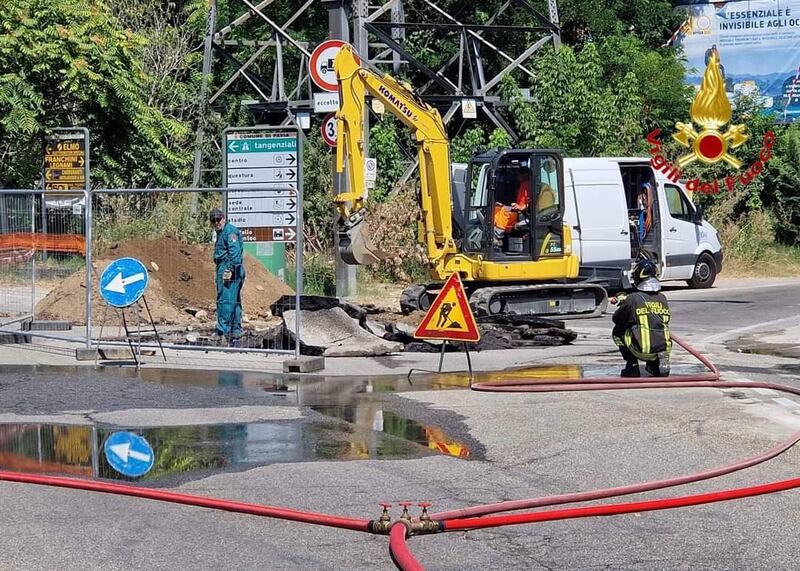 Fuga di gas a Pavia