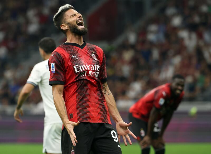 Giroud Milan Lazio