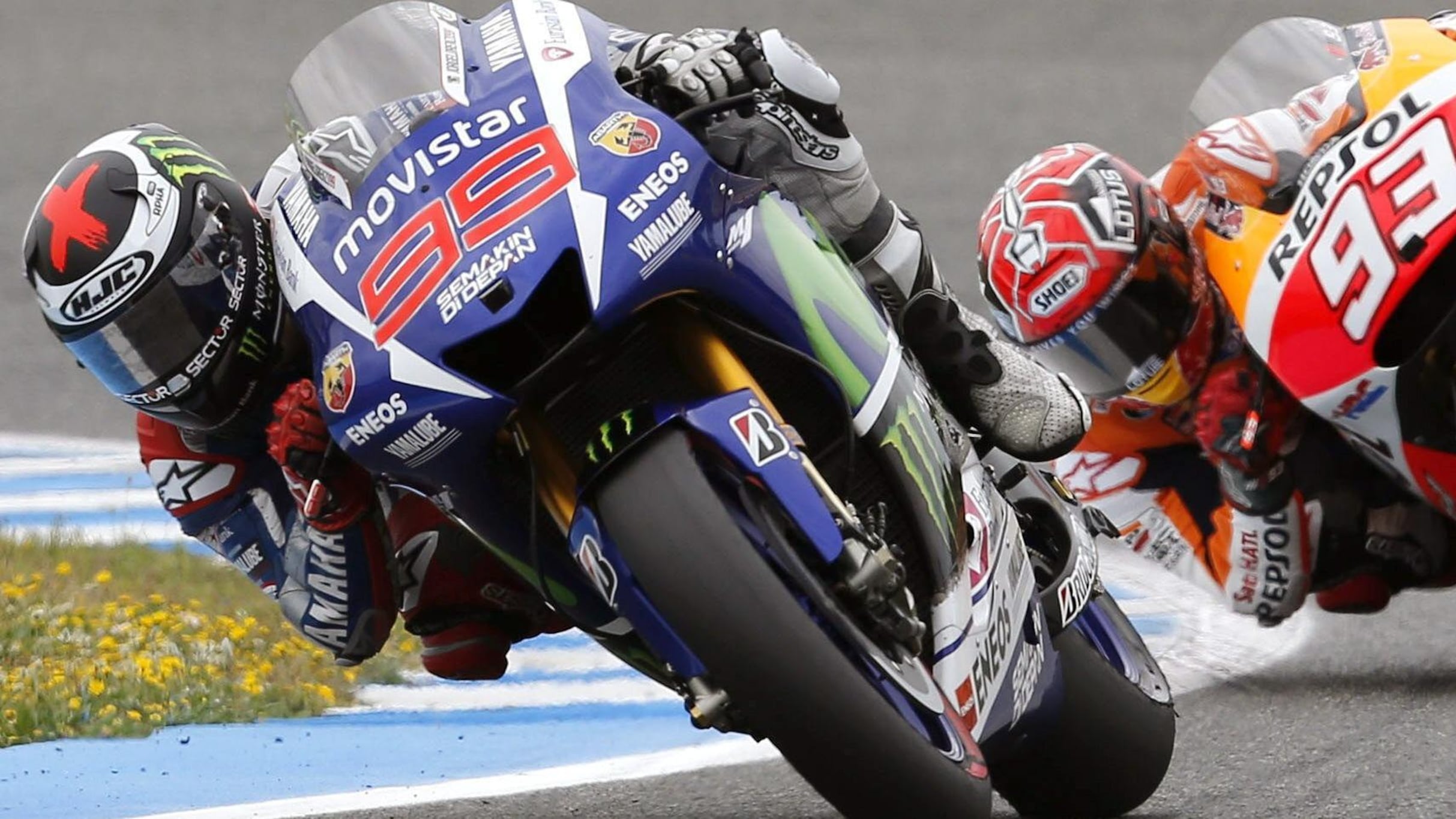 Lorenzo, Marquez e Vale. "Mai un mondiale così"