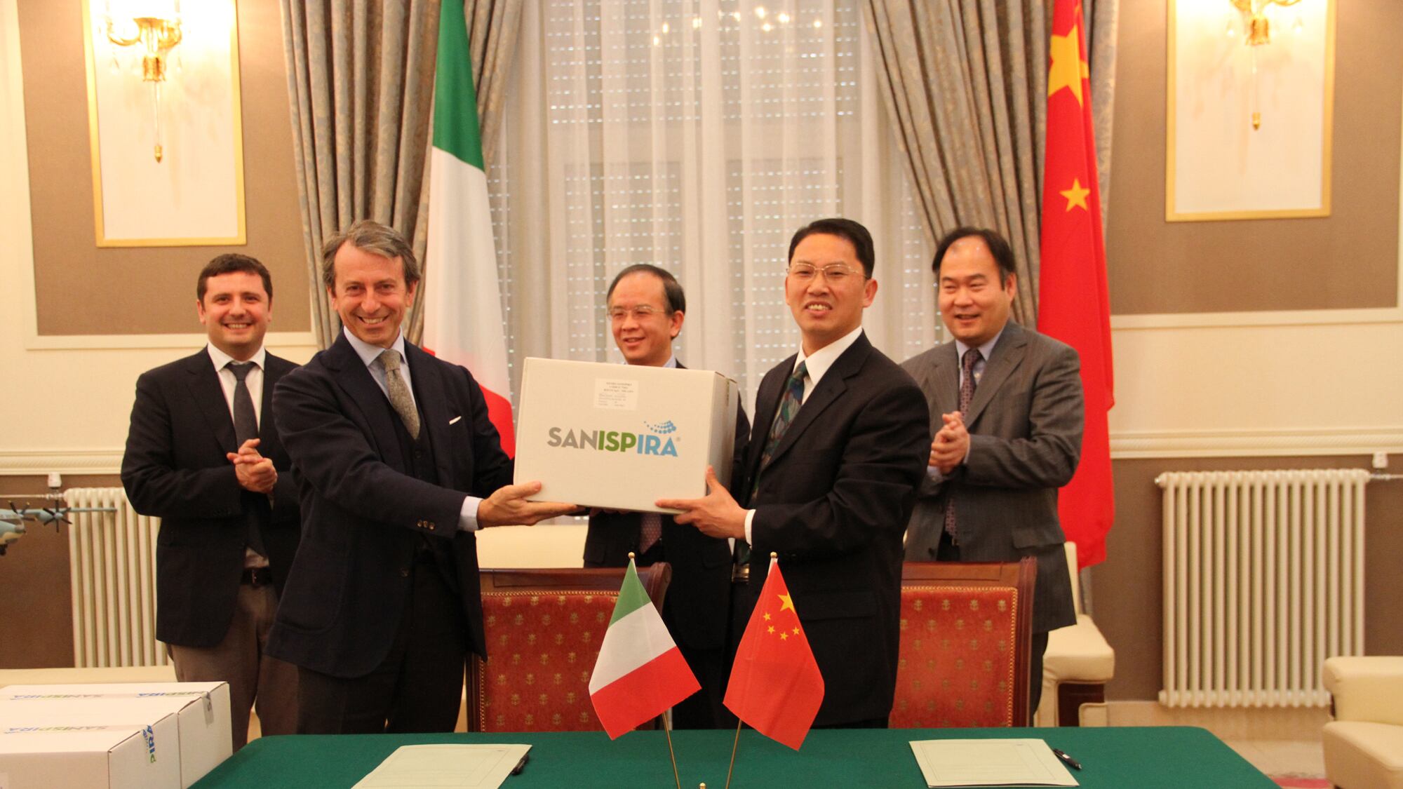 Nei nasi di Pechino tecnologia italiana anti smog