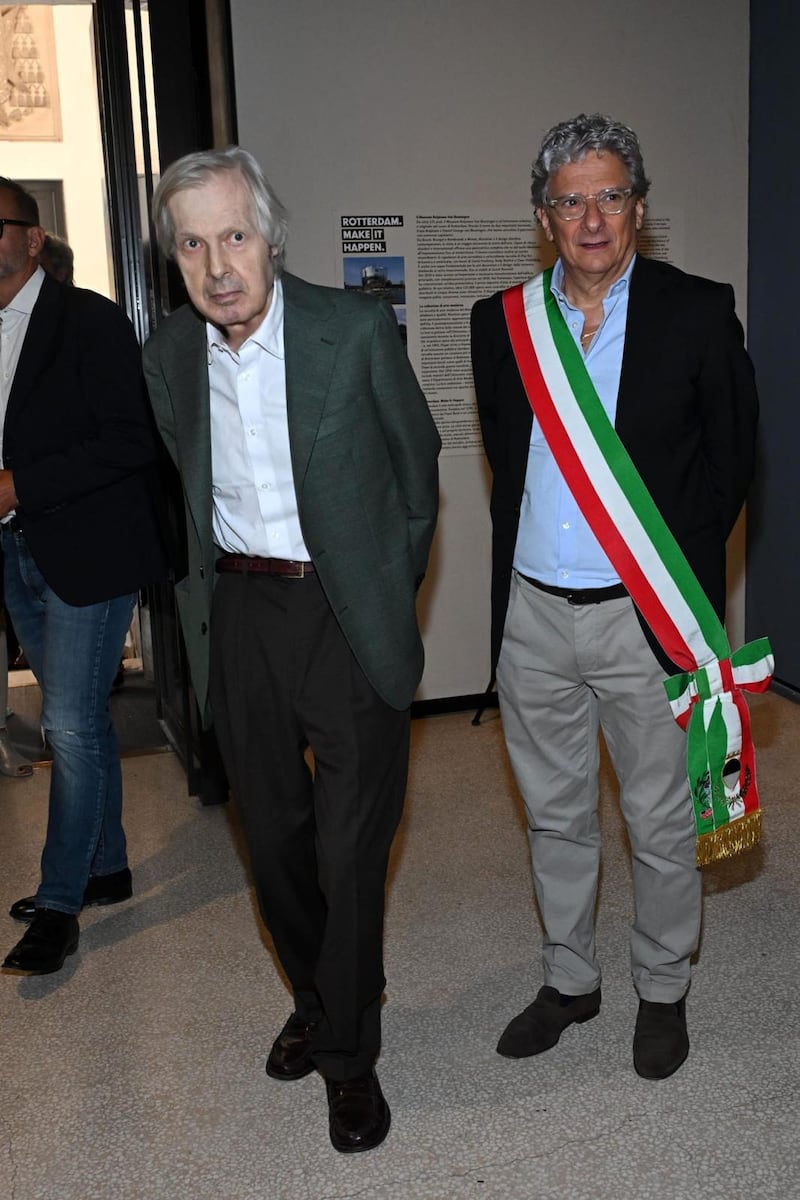 Sgarbi a Ferrara per partecipare alla mostra “Da Monet a Van Gogh a Kandinsky. Nuovi sguardi sulla natura e la modernità”