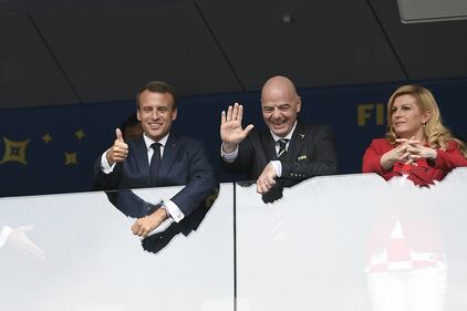 Francia campione Mondo: lo spettacolo sugli spalti dello stadio Luzhniki  7