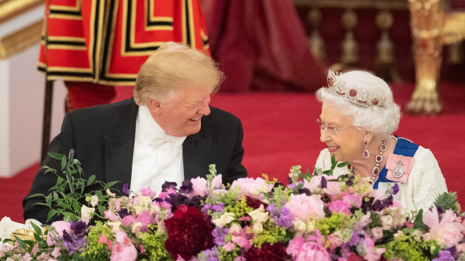 Donald Trump e la cena di Stato a Buckingham Palace