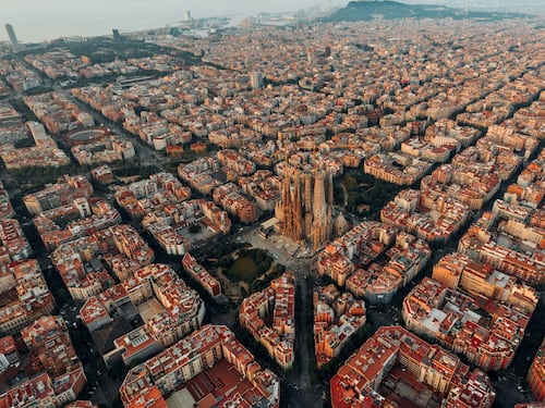 Un italiano in vetta alla Sagrada Família