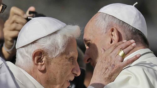 I due Papi insieme a San Pietro 5