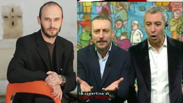 "Gli sfonderei il cranio". L'attacco choc del filorusso Lilin contro Luca e Paolo