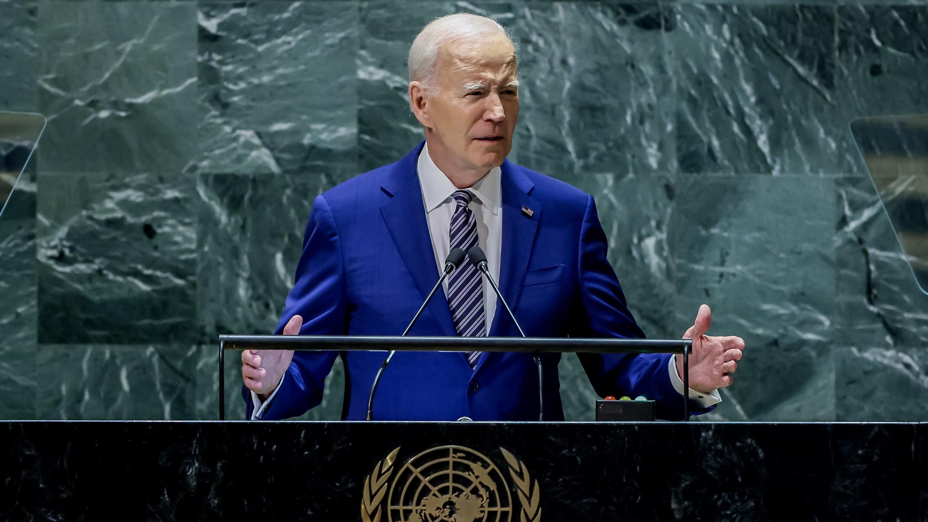 Biden all'Onu: "Noi vogliamo la pace, la Russia ci sbarra la strada"