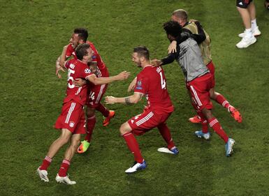 Le immagini della premiazione della finale di Champions League 1