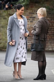 Meghan Markle in abito premaman: foto 9