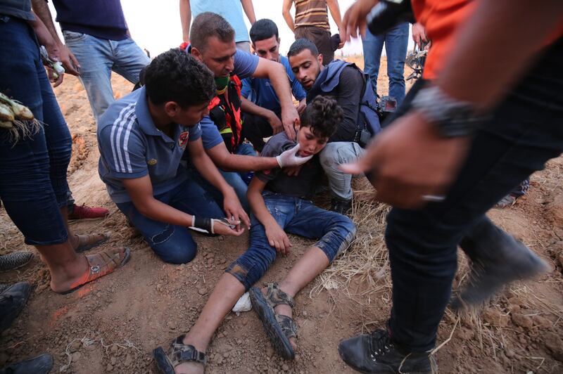 Le tensioni al confine tra Gaza e Israele 15