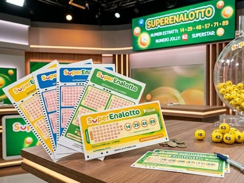 SuperEnalotto, centrato un 5+1 da 531mila euro