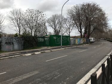 La baraccopoli di lungotevere San Paolo 2