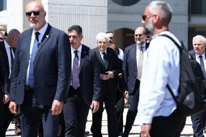 L'arrivo di Meloni e Mattarella a Modena 6