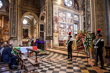 Legnano, i funerali di Bruno Gulotta 6