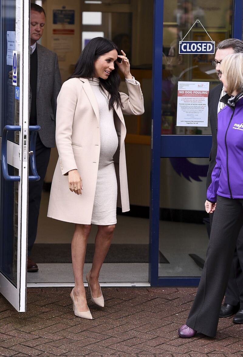 Meghan Markle raggiante col pancione: foto 5
