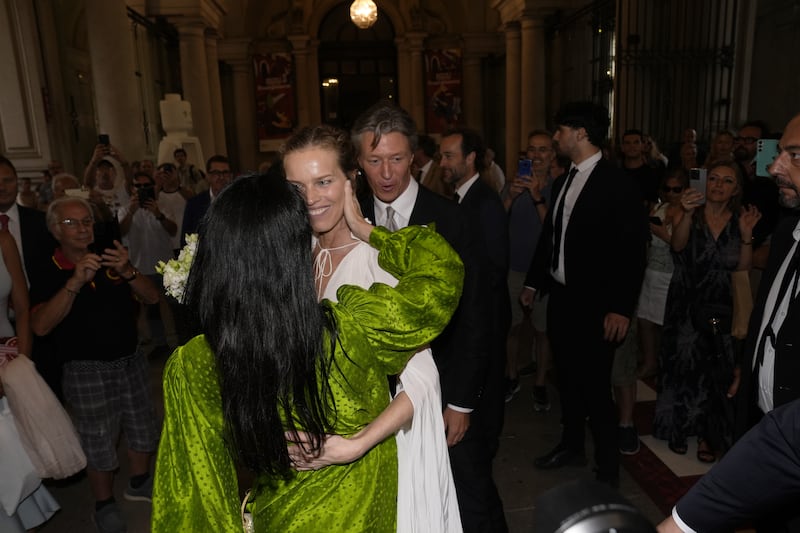 Le nozze di Eva Herzigova con Gregorio Marsiaj 10