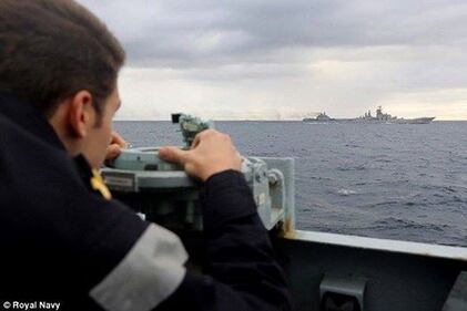 La flotta russa verso la Siria 1