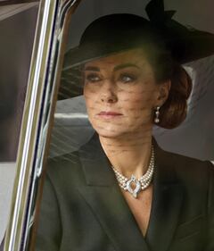 William, Kate, Harry e Meghan al funerale della regina Elisabetta 18