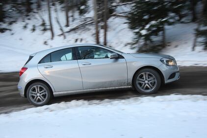 Winter Test Drive Michelin-Mercedes Classe A 12