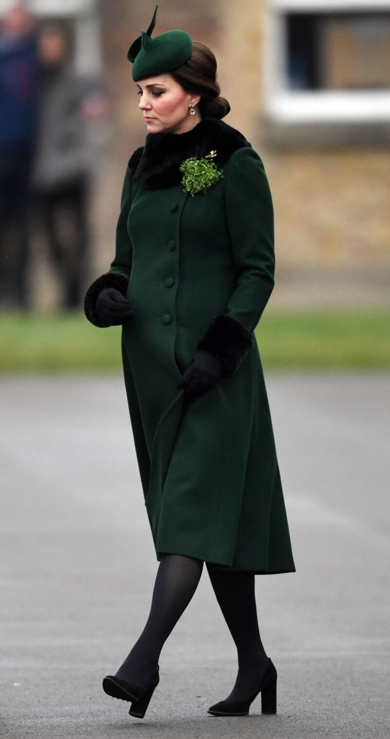 Kate Middleton in verde per San Patrizio 14