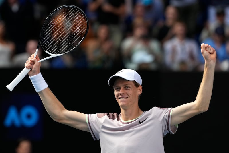 Jannik Sinner vola in finale agli Australian Open: le immagini più belle del match contro Djokovic 1