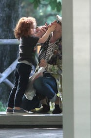 Gabriella Pession al parco con il figlio Giulio 3