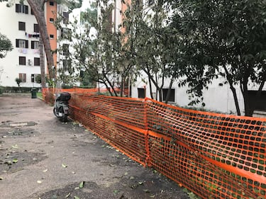 I danni alle palazzine Ater dopo il maltempo che si è abbattuto sulla Capitale 2