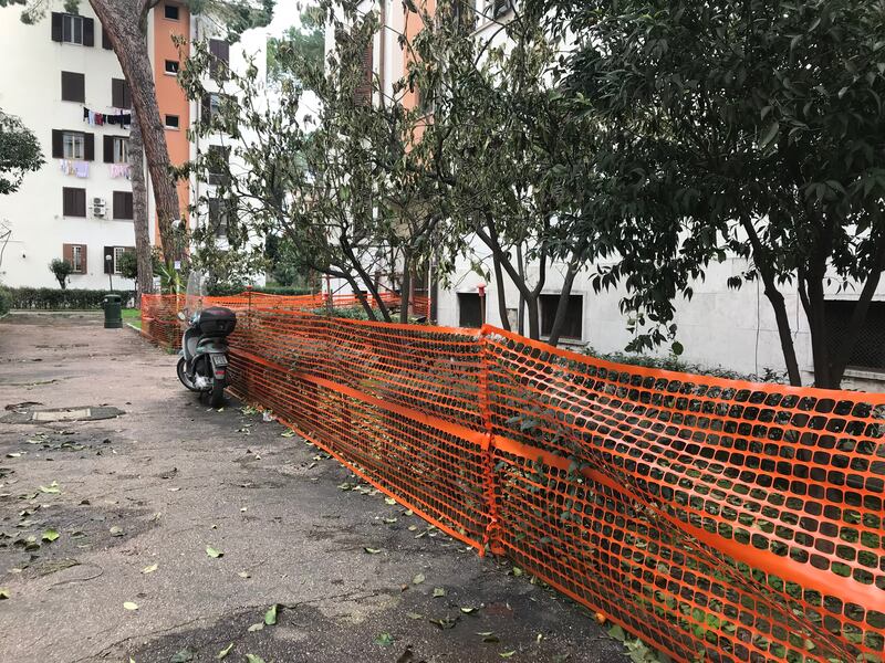 I danni alle palazzine Ater dopo il maltempo che si è abbattuto sulla Capitale 2