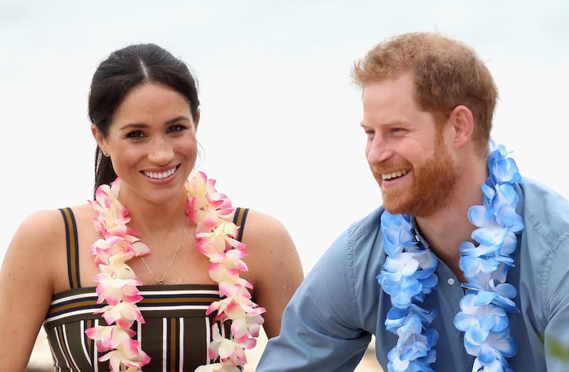 Il Principe Harry e Meghan Markle a una festa in spiaggia 6
