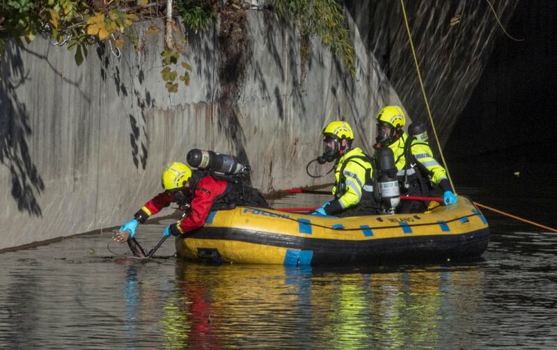 Cadavere nel fiume Lambro 2