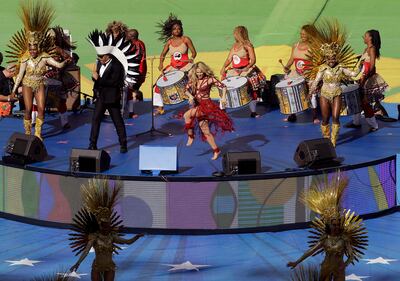 Finale, lo show di Shakira 2