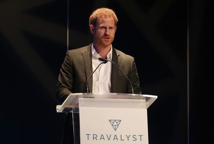 Principe Harry, le foto del convegno sul turismo 7
