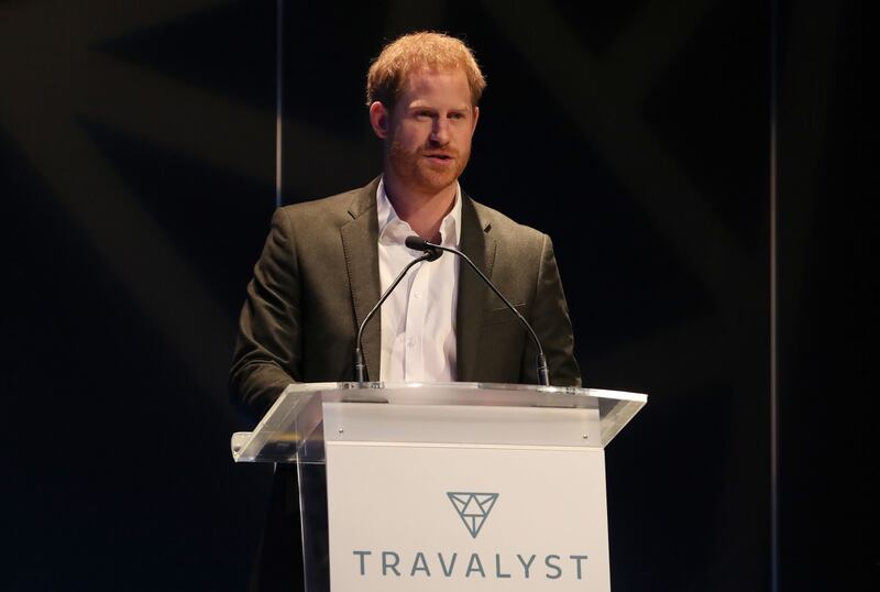 Principe Harry, le foto del convegno sul turismo 7