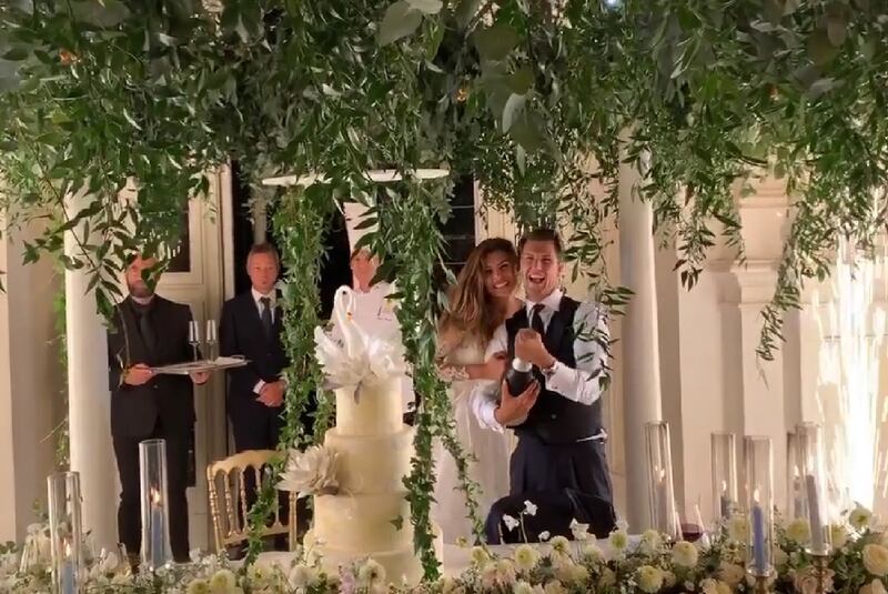 Le nozze da favola di Cristina Chiabotto e Marco Roscio 6