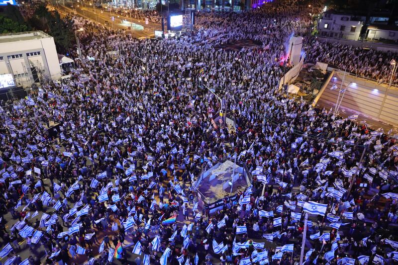 Proteste contro la riforma della giustizia in Israele 1