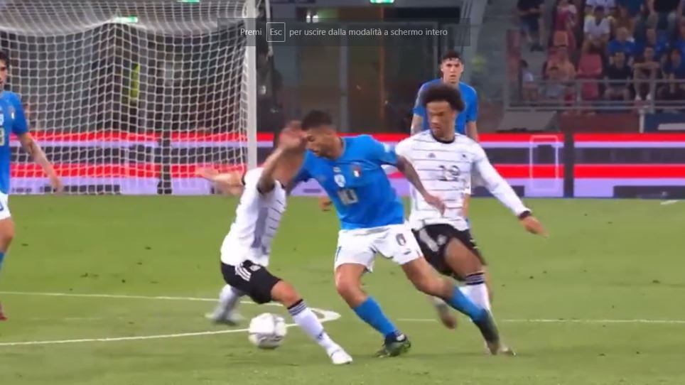 Nations League, l'Italia pareggia contro la Germania