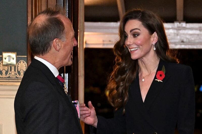 Kate Middleton al Royal Albert Hall e al  Remembrance Sunday 2