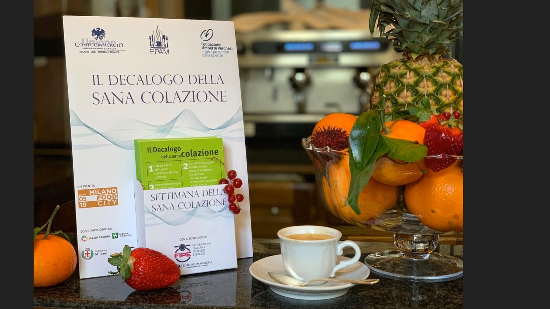 Colazione ideale, showcooking con testimonial d'eccezione il 3 maggio a Palazzo Bovara
