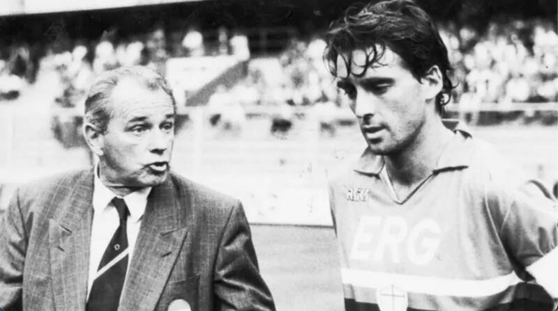 Il segugio serbo col Mancio alla Samp 