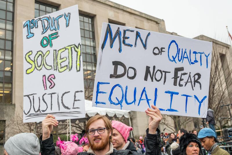 La marcia delle donne anti-Trump 2